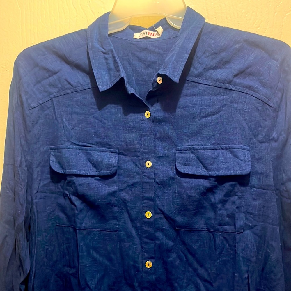 Blue Button Down Shirt